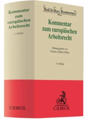 Franzen / Gallner / Oetker |  Kommentar zum europäischen Arbeitsrecht | Buch |  Sack Fachmedien
