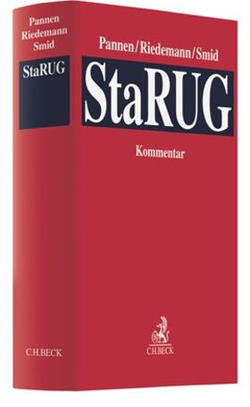 Pannen / Riedemann / Smid | Unternehmensstabilisierungs- und -restrukturierungsgesetz: StaRUG  | Buch | 978-3-406-76948-1 | sack.de