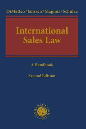 DiMatteo / Janssen / Magnus | International Sales Law | Buch | 978-3-406-77080-7 | sack.de