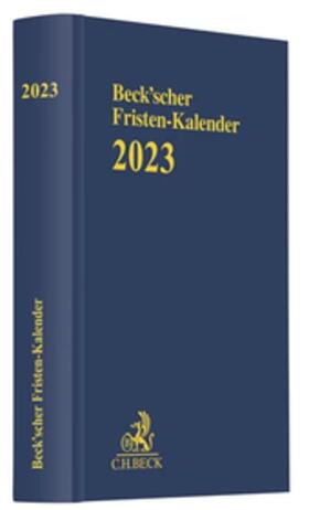 Beck'scher Fristen-Kalender 2023 | Sonstiges | 978-3-406-77090-6 | sack.de