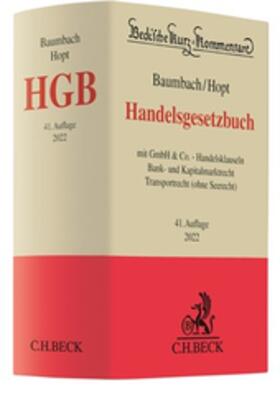 Hopt (vormals Baumbach / Hopt) | Handelsgesetzbuch: HGB | Buch | 978-3-406-77113-2 | sack.de