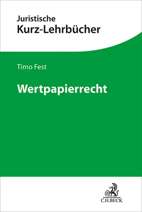 Fest | Wertpapierrecht | Buch | 978-3-406-77178-1 | sack.de