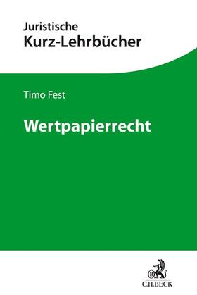 Fest | Wertpapierrecht | Buch | 978-3-406-77178-1 | sack.de