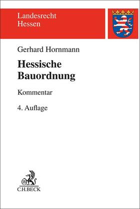 Hornmann |  Hessische Bauordnung (HBO) | Buch |  Sack Fachmedien