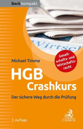 Timme |  HGB Crashkurs | Buch |  Sack Fachmedien
