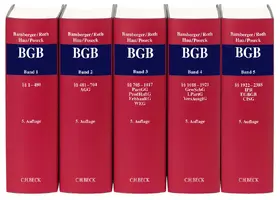 Bamberger / Roth / Hau / Poseck | Bürgerliches Gesetzbuch  Gesamtwerk | Buch | 978-3-406-77610-6 | sack.de