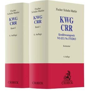 Fischer / Schulte-Mattler |  KWG, CRR | Buch |  Sack Fachmedien