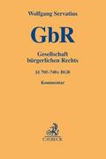 Servatius |  Die Gesellschaft bürgerlichen Rechts: GbR | Buch |  Sack Fachmedien