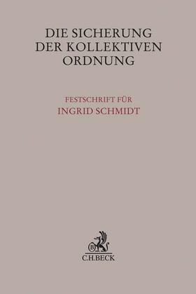 Klapp / Linck / Preis | Die Sicherung der kollektiven Ordnung | Buch | 978-3-406-77853-7 | sack.de