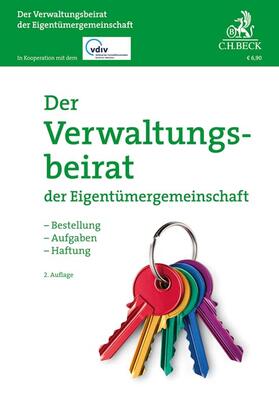 Jennißen / Kriesten / Bartholome | Der Verwaltungsbeirat der Eigentümergemeinschaft | Buch | 978-3-406-77881-0 | sack.de