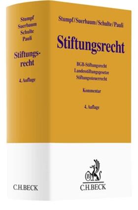 Stumpf / Suerbaum / Schulte  | Stiftungsrecht | Buch | 978-3-406-77905-3 | sack.de