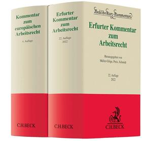 Erfurter Komm. zum Arbeitsrecht(22.A.)/Eur.AR (4. A.)/2 Bde | Buch | 978-3-406-77916-9 | sack.de