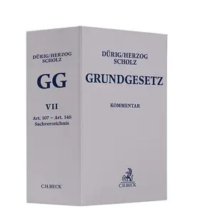 Grundgesetz  Leinen-Hauptordner VII 72 mm | Loseblattwerk | www.sack.de