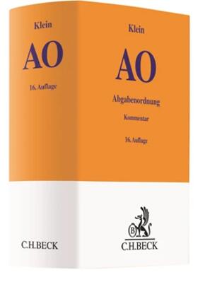 Klein | Abgabenordnung: AO | Buch | 978-3-406-78086-8 | sack.de