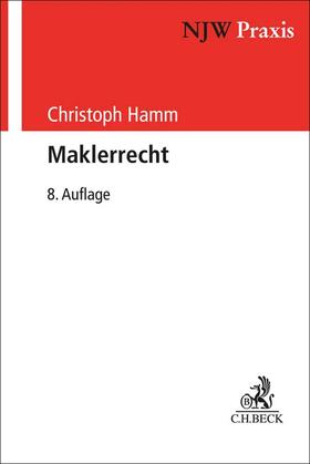 Hamm | Maklerrecht | Buch | 978-3-406-78087-5 | sack.de