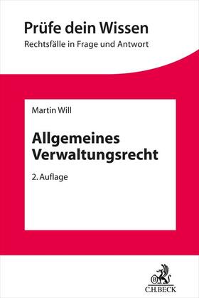 Will |  Allgemeines Verwaltungsrecht | Buch |  Sack Fachmedien