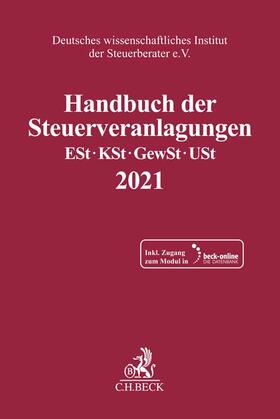 Handbuch der Steuerveranlagungen 2021 | Medienkombination | 978-3-406-78131-5 | sack.de