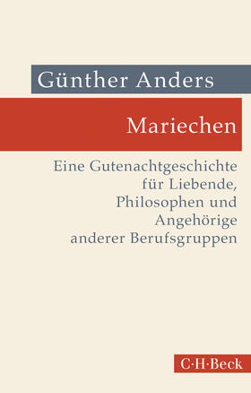 Anders |  Mariechen | Buch |  Sack Fachmedien
