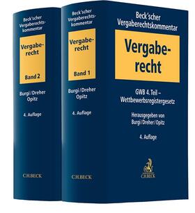 Burgi / Dreher / Opitz | Beck'scher Vergaberechtskommentar  Gesamtwerk | Buch | 978-3-406-78230-5 | sack.de