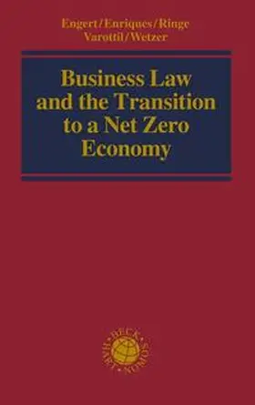 Engert / Enriques / Ringe |  Business Law and the Transition to a Net Zero Economy | Buch |  Sack Fachmedien