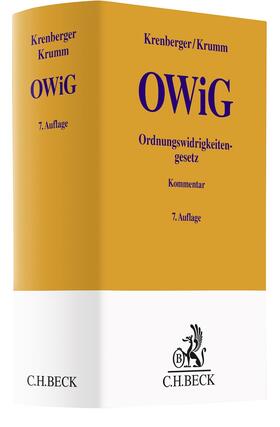 Krenberger / Krumm | Ordnungswidrigkeitengesetz: OWiG | Buch | 978-3-406-78382-1 | sack.de