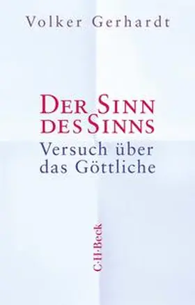 Gerhardt |  Der Sinn des Sinns | Buch |  Sack Fachmedien