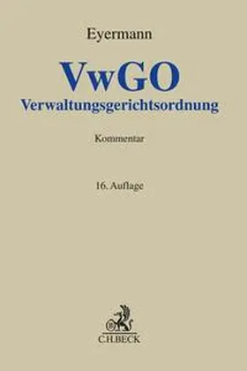 Eyermann  |  Verwaltungsgerichtsordnung | Buch |  Sack Fachmedien