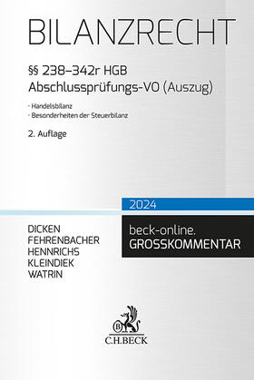 Dicken | Bilanzrecht | Buch | 978-3-406-78483-5 | sack.de
