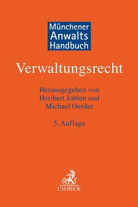 Johlen / Oerder |  Münchener Anwaltshandbuch Verwaltungsrecht | Buch |  Sack Fachmedien