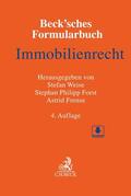 Weise / Forst / Frense |  Beck'sches Formularbuch Immobilienrecht | Buch |  Sack Fachmedien
