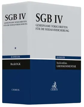  beck-online.GROSSKOMMENTAR zum SGB (Kasseler Kommentar)  Ordner SGB IV 86 mm | Loseblattwerk |  Sack Fachmedien