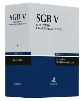  beck-online.GROSSKOMMENTAR zum SGB (Kasseler Kommentar)  Ordner SGB V/1 86 mm | Loseblattwerk |  Sack Fachmedien