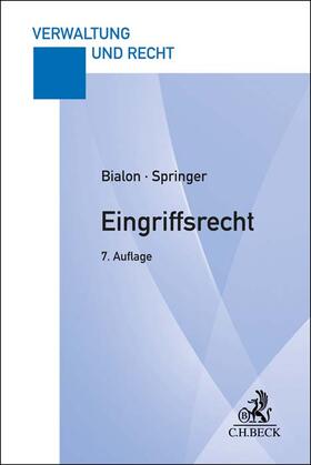 Bialon / Springer | Eingriffsrecht | Buch | 978-3-406-78791-1 | sack.de