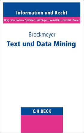 Brockmeyer | Text und Data Mining | Buch | 978-3-406-78905-2 | sack.de