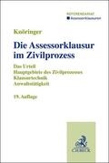 Knöringer |  Die Assessorklausur im Zivilprozess | Buch |  Sack Fachmedien