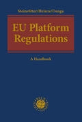 Steinrötter / Heinze / Denga |  EU Platform Regulations | Buch |  Sack Fachmedien
