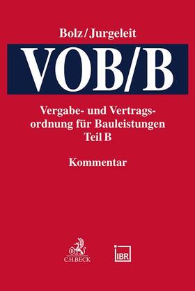 Bolz / Jurgeleit | VOB/B | Buch | 978-3-406-79079-9 | sack.de
