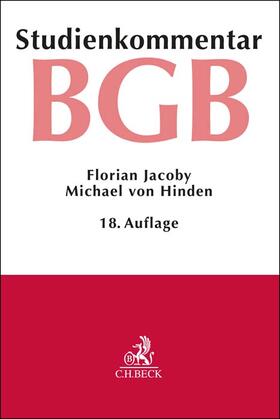 Jacoby / Hinden / Kropholler | Bürgerliches Gesetzbuch | Buch | 978-3-406-79223-6 | sack.de