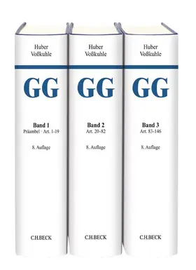 Huber / Voßkuhle (vormals v. Mangoldt / Klein / Starck) |  Grundgesetz: GG - Gesamtabnahmeverpflichtung | Buch |  Sack Fachmedien