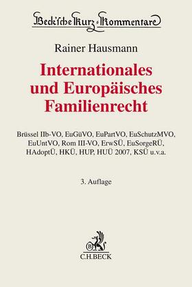Hausmann |  Internationales und Europäisches Familienrecht | Buch |  Sack Fachmedien
