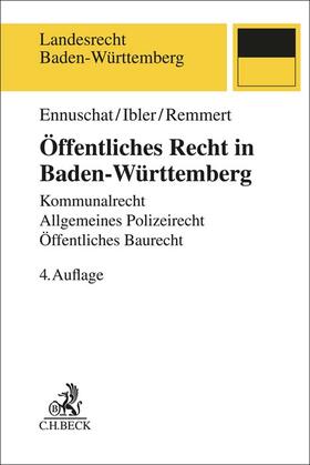 Ennuschat / Ibler / Remmert |  Öffentliches Recht in Baden-Württemberg | Buch |  Sack Fachmedien