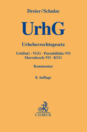Dreier | Urheberrechtsgesetz | Buch | 978-3-406-79302-8 | sack.de