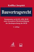 Kniffka / Jurgeleit |  Bauvertragsrecht | Buch |  Sack Fachmedien