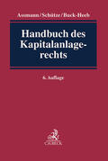 Assmann / Schütze / Buck-Heeb |  Handbuch des Kapitalanlagerechts | Buch |  Sack Fachmedien