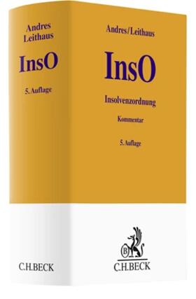 Andres / Leithaus  | Insolvenzordnung: InsO | Buch | 978-3-406-79425-4 | sack.de