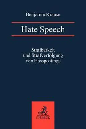 Krause |  Hate Speech | Buch |  Sack Fachmedien