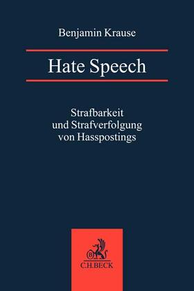 Krause | Hate Speech | Buch | 978-3-406-79430-8 | sack.de
