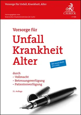 Vorsorge für Unfall, Krankheit, Alter | Buch | 978-3-406-79609-8 | sack.de