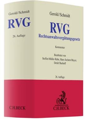 Gerold / Schmidt |  Rechtsanwaltsvergütungsgesetz: RVG | Buch |  Sack Fachmedien