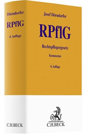 Dörndorfer / Savini | Rechtspflegergesetz: RPflG | Buch | 978-3-406-79653-1 | sack.de